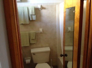 modern bathrooms showers hot water toilet towels 